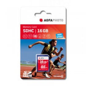 AgfaPhoto SDHC 16GB  Speicherkarte Class10