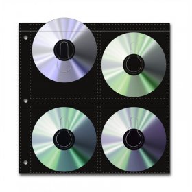 Clearfile CD/DVD Einlageblätter / 5er Pack