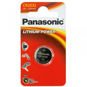 Panasonic Knopfzelle CR2032 Lithium 3V