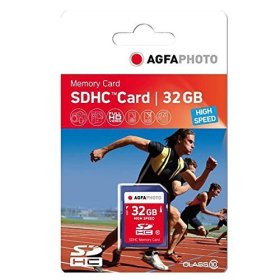AgfaPhoto SDHC 32GB  Speicherkarte Class10